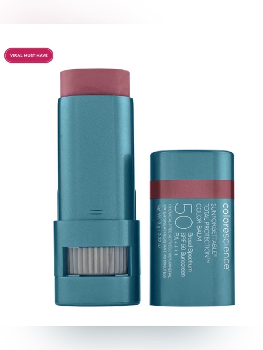 Colorescience Color Balm Stick SPF 50 in Color Berry **NWT**